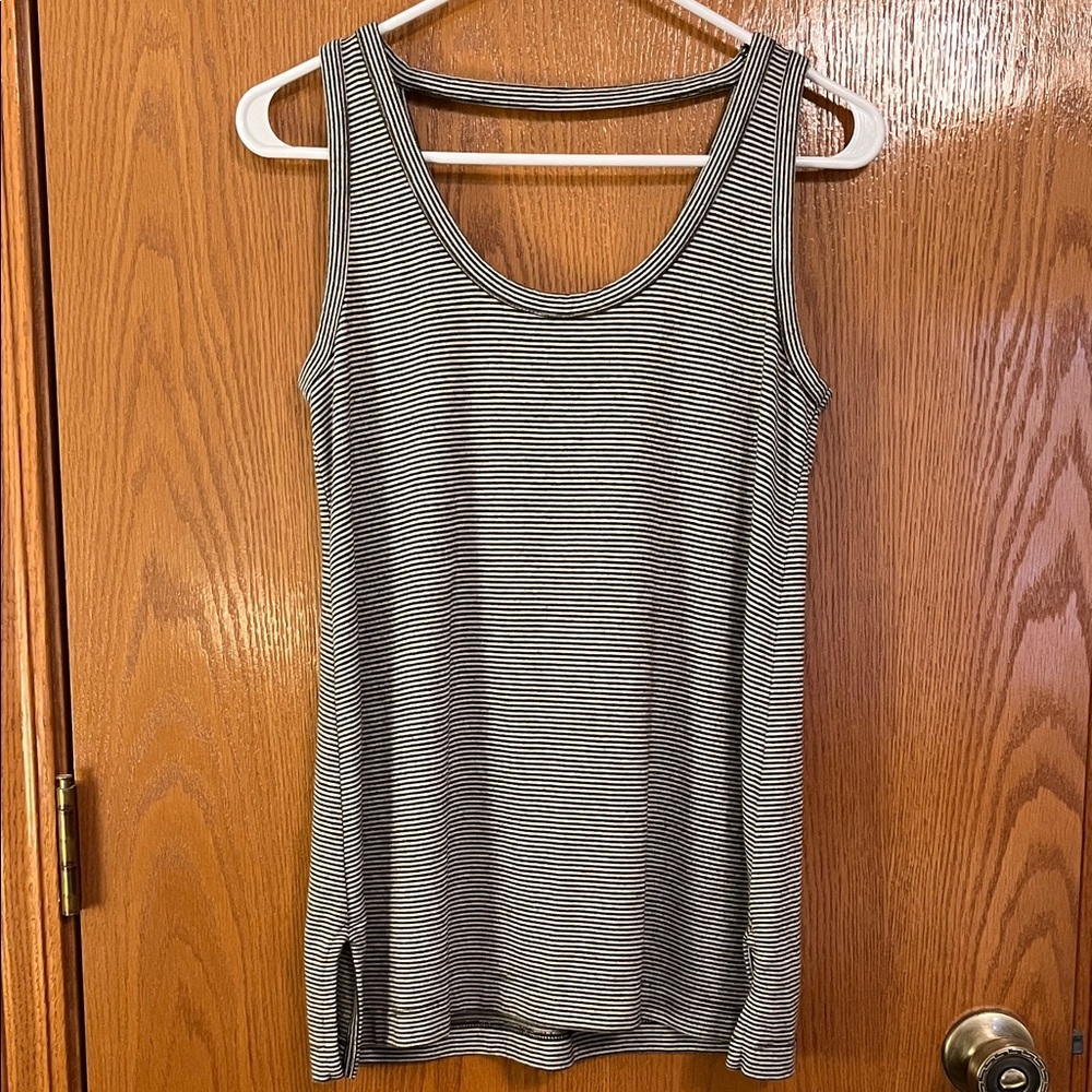 LOFT Striped Tank Top